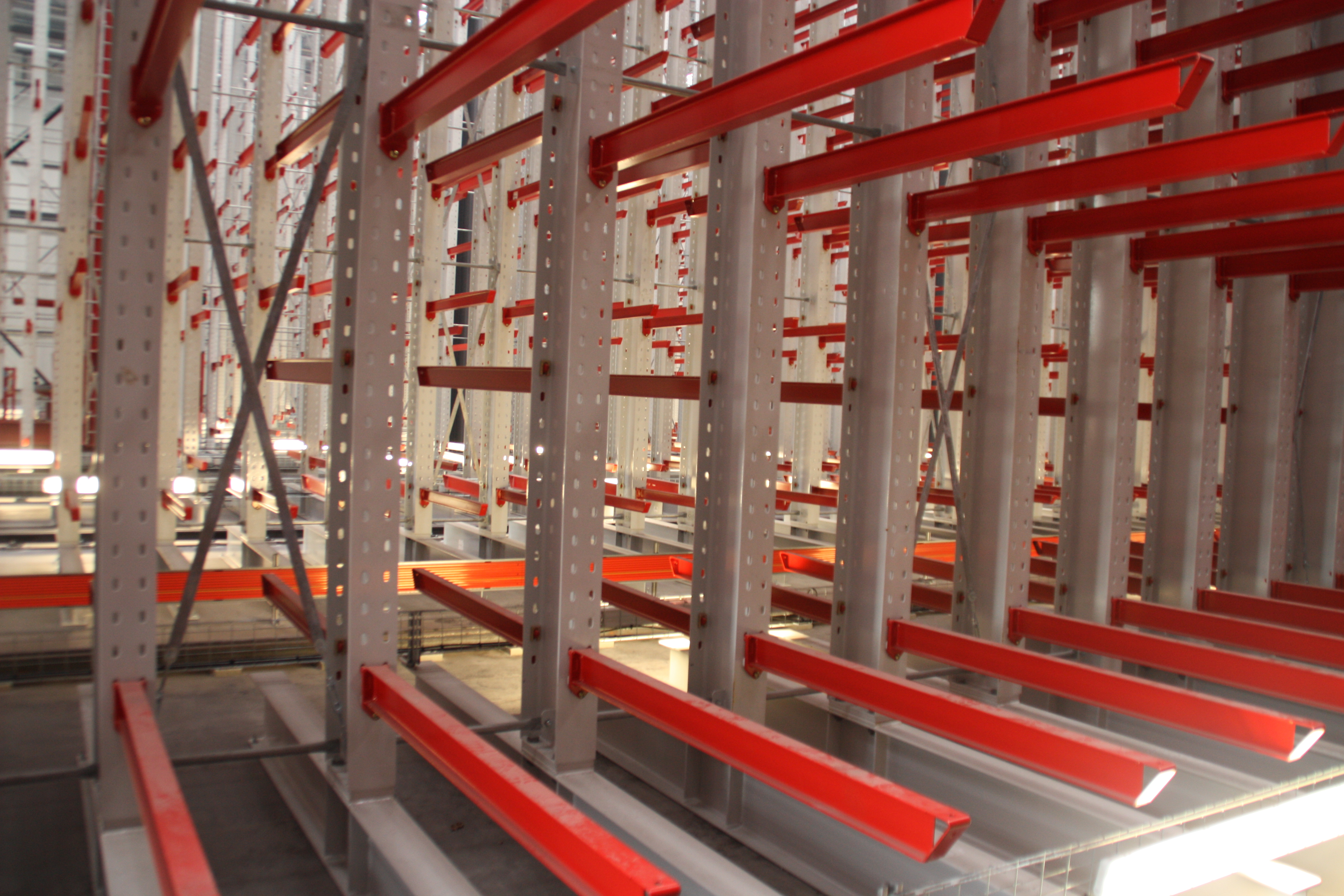 Cantilever racking system