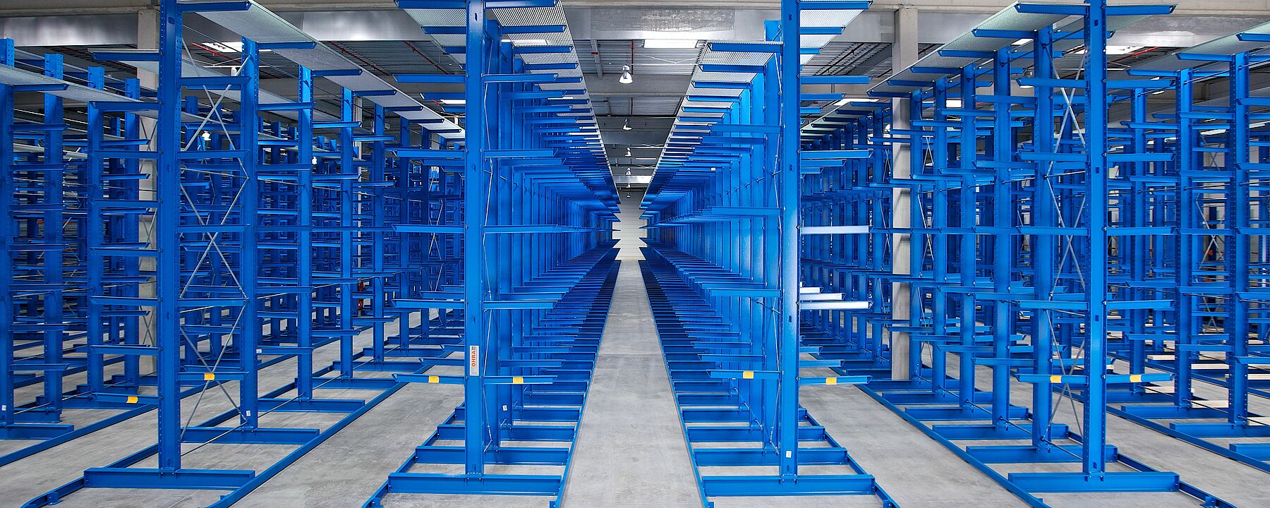 Cantilever racking narrow aisles warehouses OHRA UK