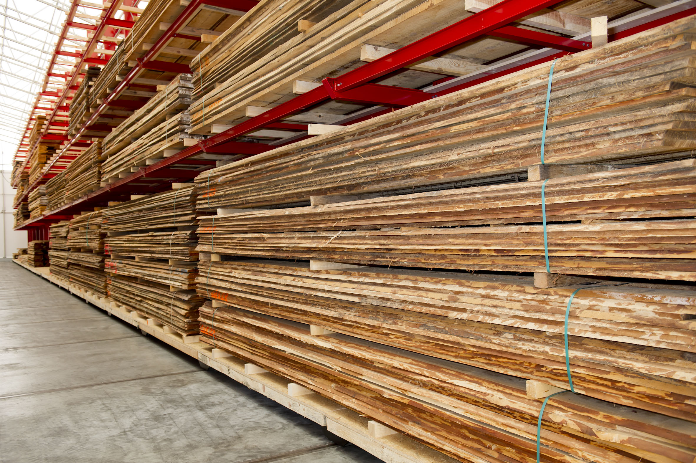 Cantilever racking timber trade